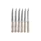 Core Kitchen Set of 6 Colorful Kitchen Steak Knives - Moonstone 31874 - alternate 1